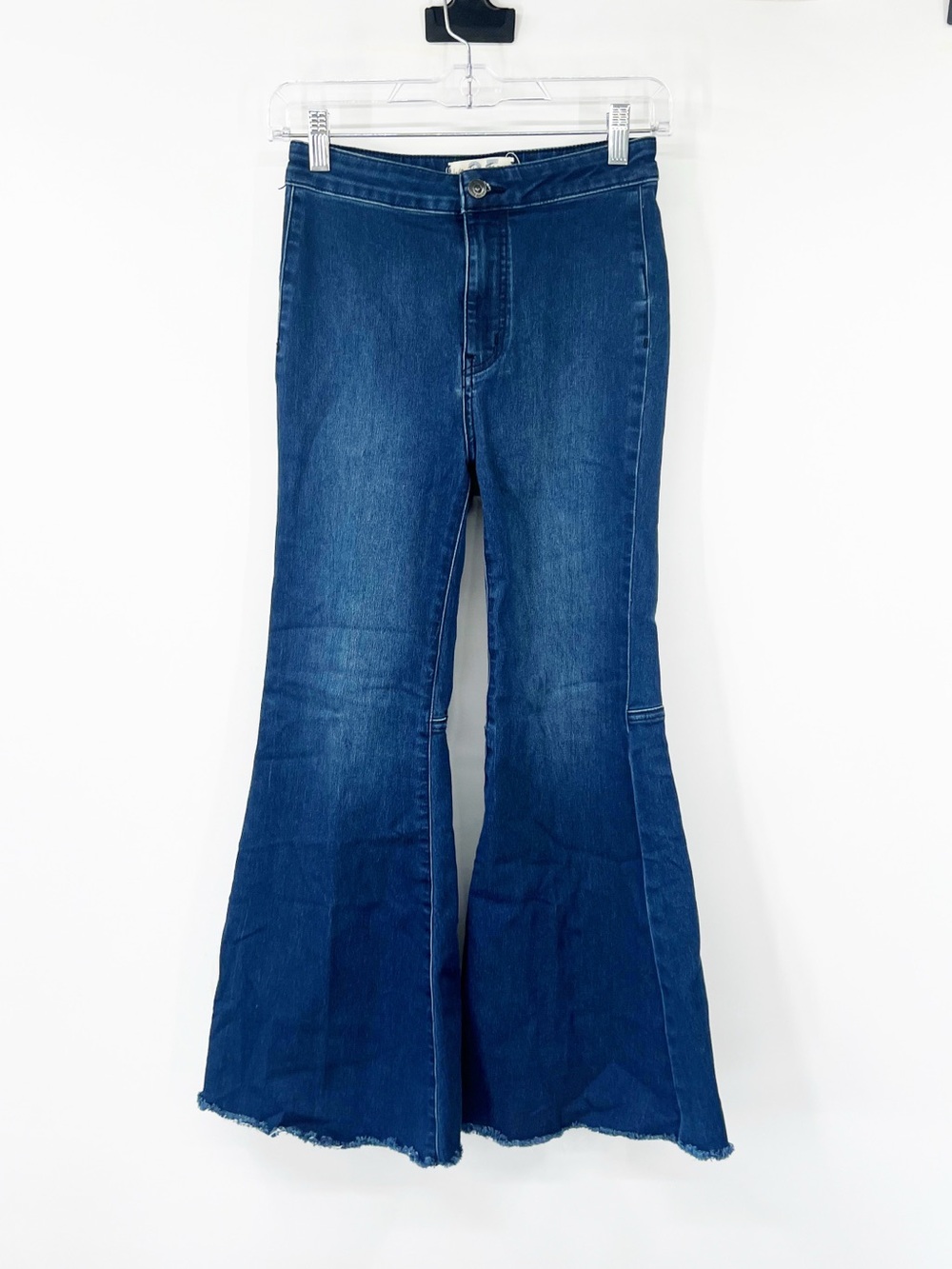 We The Free People Just Float On Flare Jeans